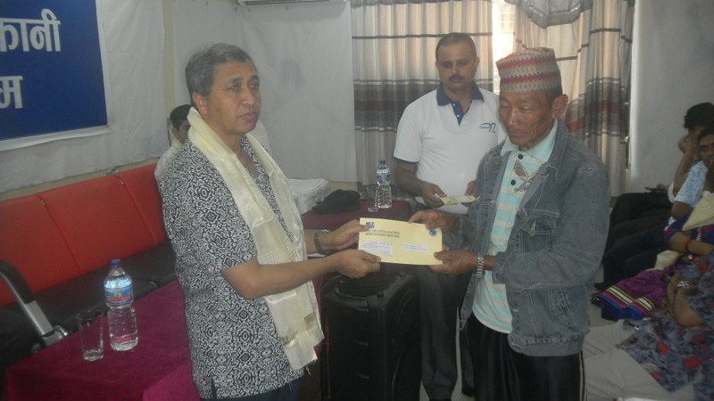 Death Claim Cheque Distribution